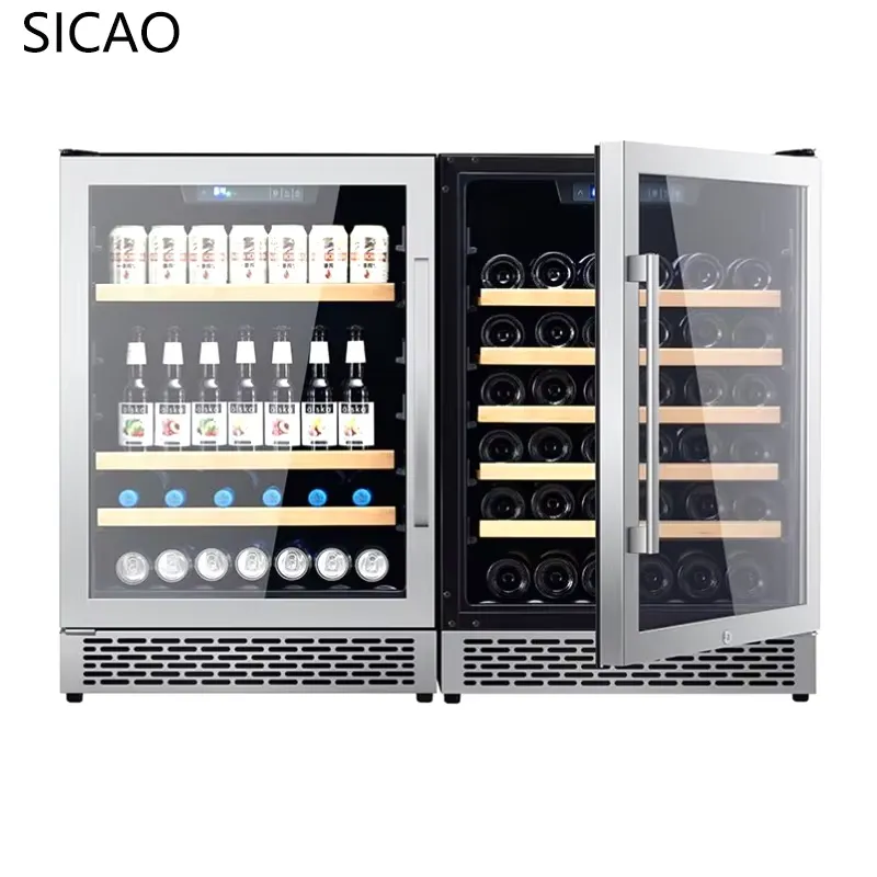 2 Kapılı Şarap Bira Dolabı Cam - Wine Beer Dual Zone incelemesi ve fiyatı